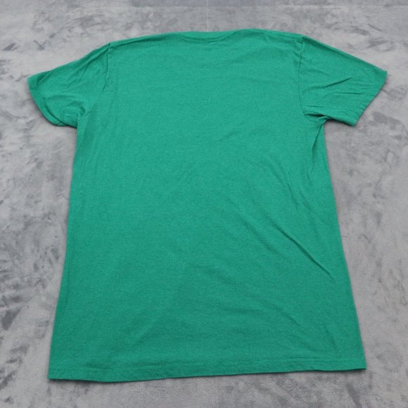 Harry Potter Shirt Mens L Green Short Sleeve Slytherin Graphic Print Tee - Picture 12 of 13